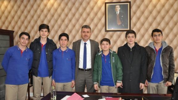 Erciyes Anadolu İmam Hatip Lisesi Öğrenci Meclisi Ziyarete Geldi