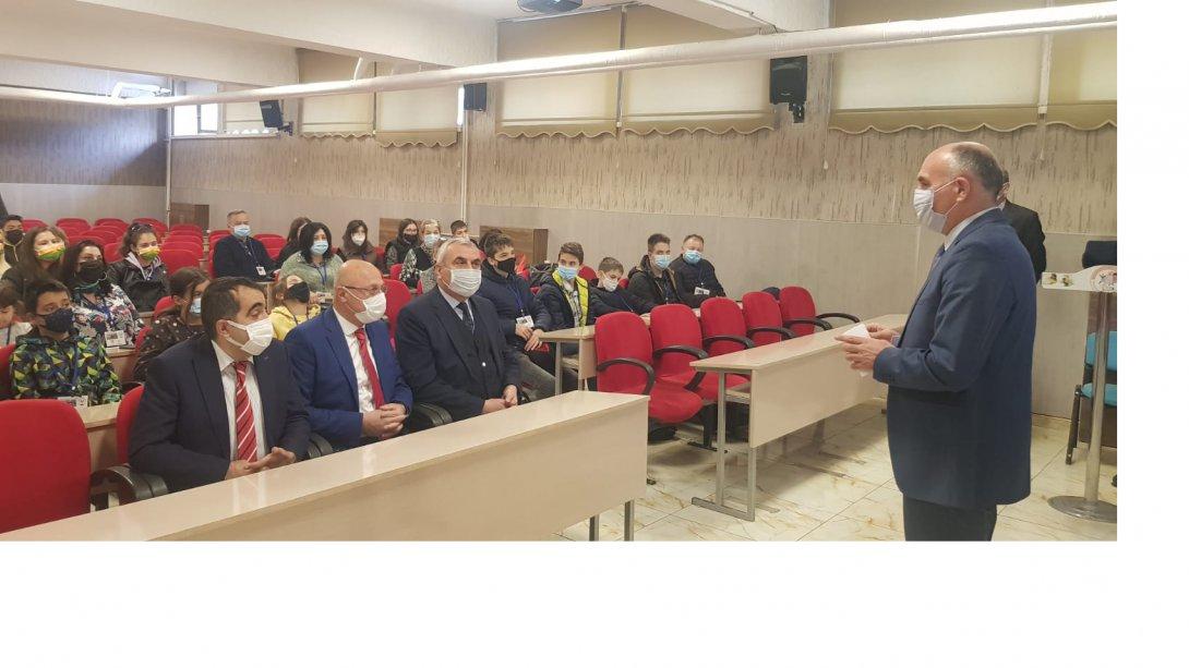 ERASMUS PROJESİ Hacı Mustafa Gazioğlu Ortaokulu tanışma ziyareti