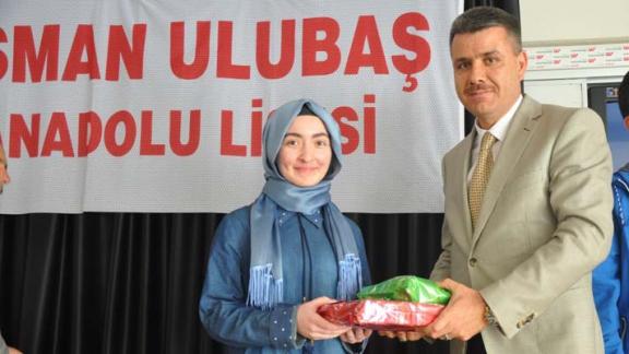 Osman Ulubaş Anadolu Lisesi Ödül Töreni