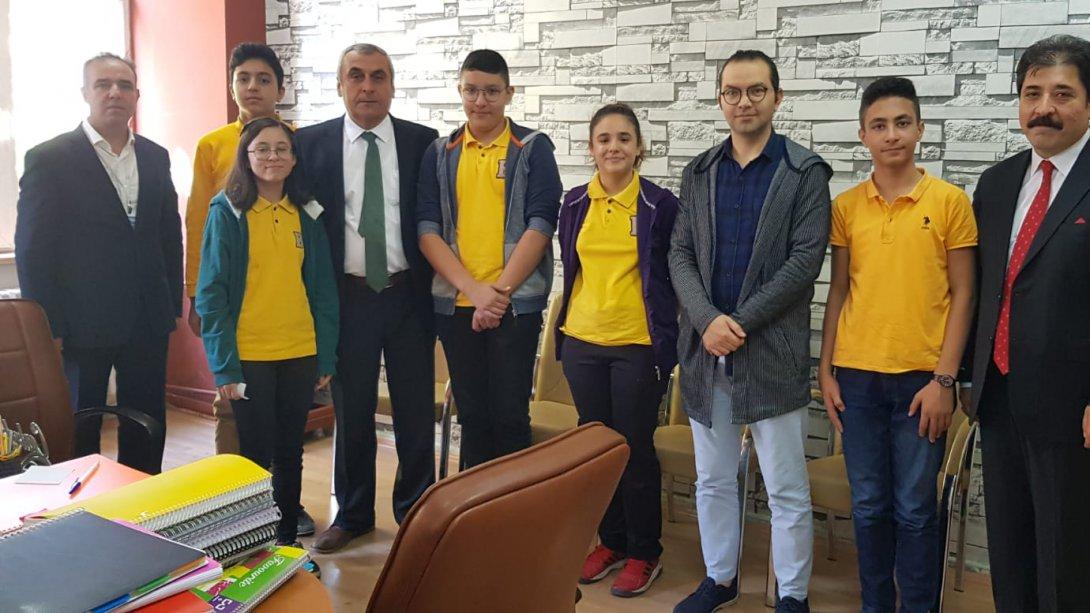 İlçe Milli Eğitim Müdürümüz Sayın Hacı KAYA'dan  Besime Özderici Ortaokulu'na Ziyaret