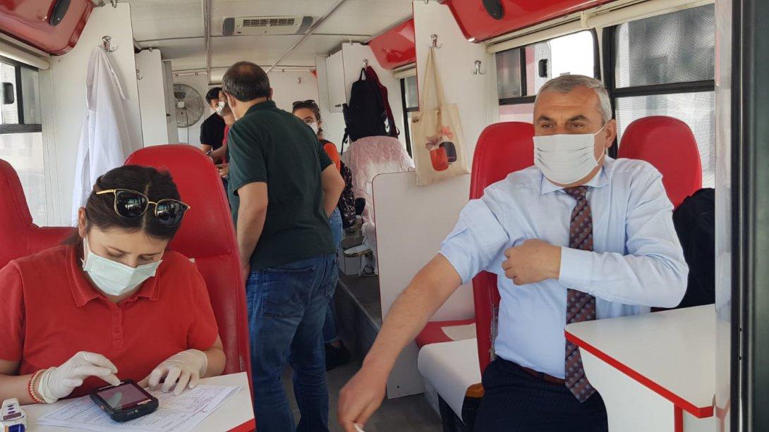 Osman Ulubaş Köşk Anadolu Lisesi Kan Bağışı