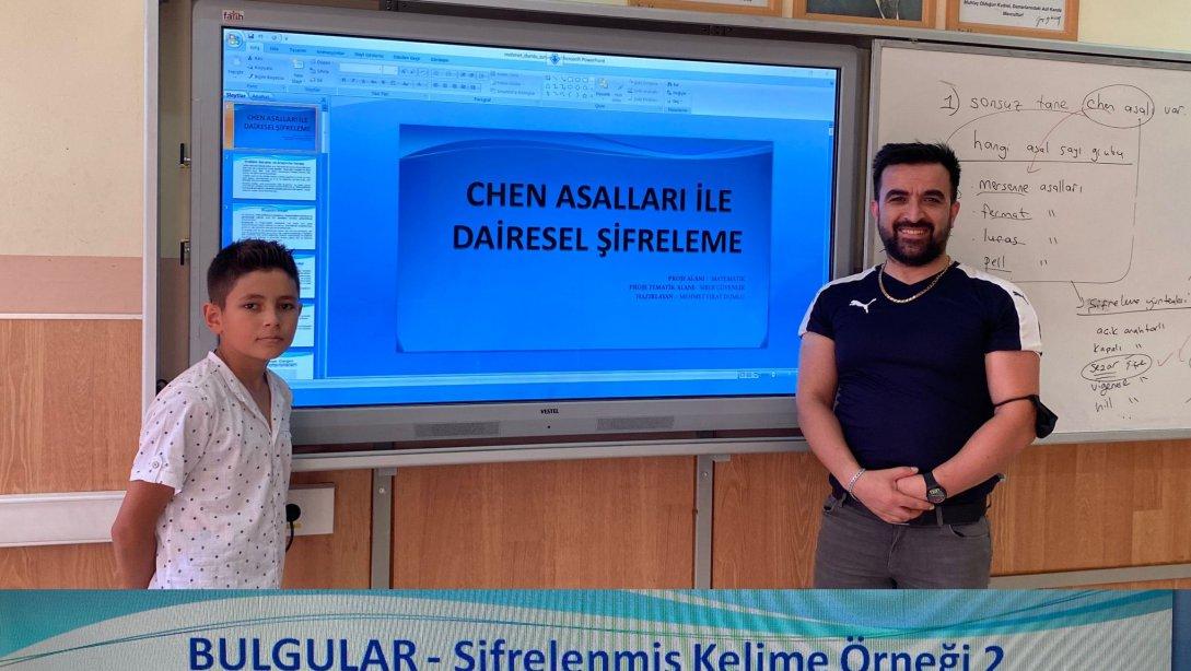 TÜBİTAK 15. Ortaokul Öğrencileri Araştırma Projeleri Yarışmasında Türkiye Birincisi Osman Kavuncu Ortaokulu