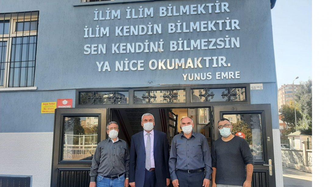 İlçe Milli Eğitim Müdürümüz Hacı Mustafa Gazioğlu Ortaokulunu Ziyaret Etti