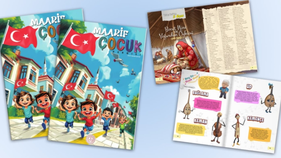 MEB'DEN ÇOCUKLARA ÖZEL YENİ DERGİ 